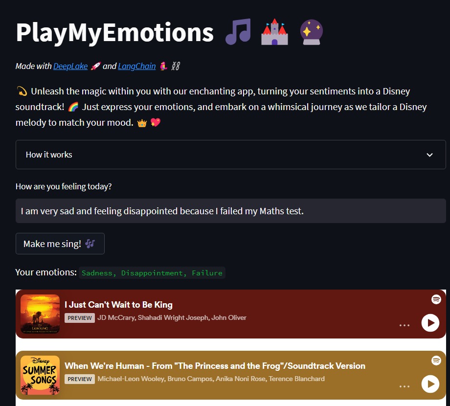 Play My Emotions